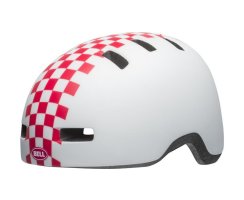 Bell Lil Ripper mt white/pink checker