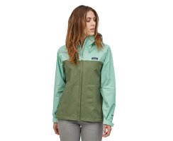 Patagonia Womens Torrentshell 3L Jacket Gypsum Green