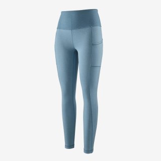 Patagonia Womens Lightweight Pack Out Tights Pigeon Blue