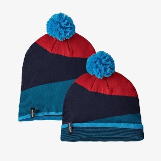 Patagonia LW Powder Town Beanie Unisex Field Festival Knit: Crater Blue ALL