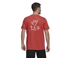 5.10 Men  Graphics Sth Cat T-shirt crew red