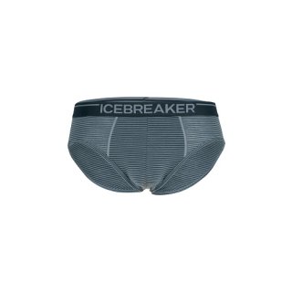 Icebreaker Mens Anatomica Briefs Gravel XL