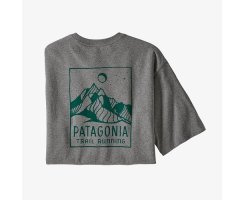 Patagonia Mens Ridgeline Runner Responsibili-Tee® Gravel...