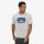 Patagonia Mens Capilene® Cool Daily Graphic Shirt Fitz Roy Horizons: White