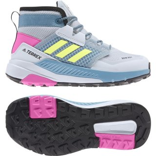 TERREX TRAILMAKER MID R.RDY Kids halo blue/hi-res yellow/screaming pink
