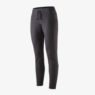 Patagonia Womens R1® Daily Bottoms Ink Black X-Dye S