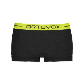 ORTOVOX 105 MERINO ULTRA DAMEN HOT PANTS BLACK RAVEN XS