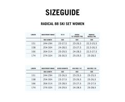 Dynafit Radical 88 Women Ski Set