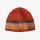 PATAGONIA Beanie Hat Checkered Stripe: Sandhill Rust