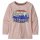 Patagonia Baby L/S Graphic Organic T-Shirt Unisex Fritz Roy Flurries Seafan Pink