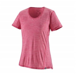 Patagonia Womens Capilene® Cool Lightweight Shirt Star Pink