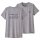 Patagonia Womens Capilene® Cool Daily Graphic Shirt 73 Skyline: Feather Grey  L