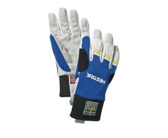 HESTRA WINDSTOPPER RACE TRACKER RBLUE/YELLOW 6