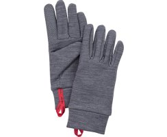 HESTRA TOUCH POINT WARMTH 5 FINGER GREY 6