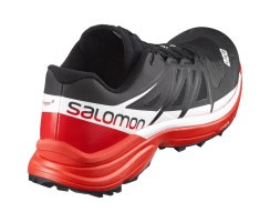 SALOMON S-LAB WINGS 8SG BLACK/RACING RED/WHITE