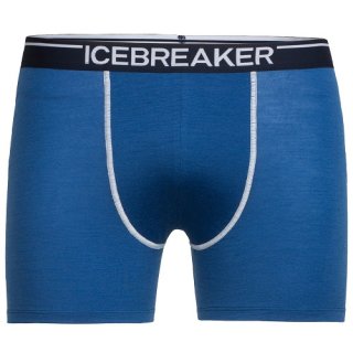ICEBREAKER MENS ANATOMICA BOXERS SEA BLUE