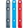 TOPEAK TRINKFLASCHENHALTER DUALSIDE CAGE EX (GREY/BLUE/RED)