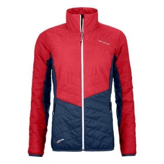 ORTOVOX SWISSWOOL LIGHT PURE DUFOUR JACKET W HOT CORAL